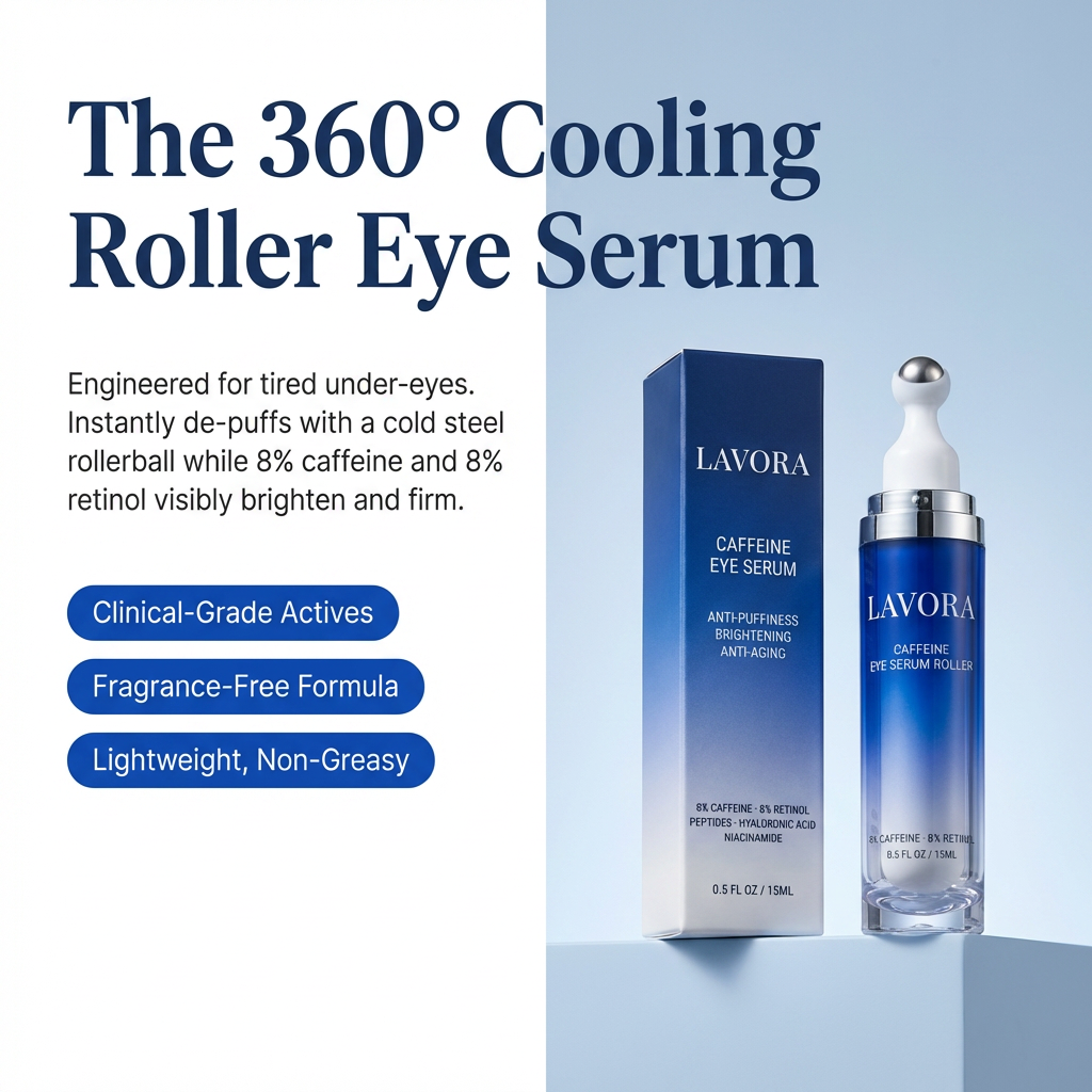 Lavora 8% Caffeine Eye Cream Roller