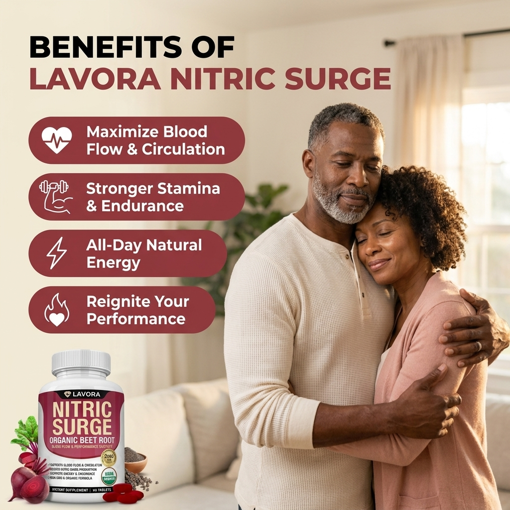 Lavora Nitric Surge - 2040mg Organic Beet Root Tablets