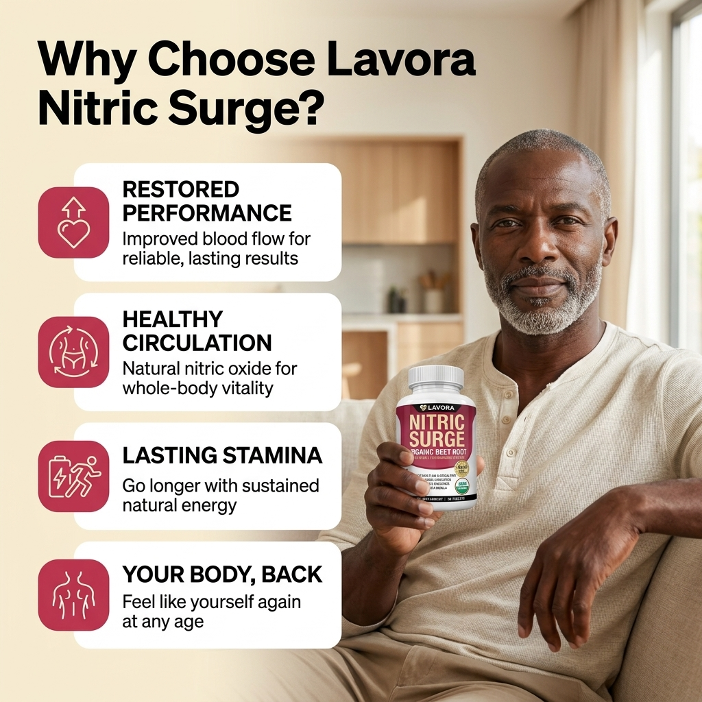 Lavora Nitric Surge - 2040mg Organic Beet Root Tablets